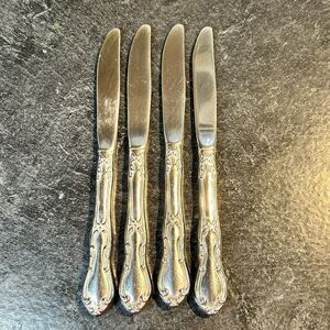 Set of‎ 4 Towle MERRIMACK Stainless Steel Crafted USA Dinner Knives